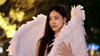 胸裙,組圖,cos,萬圣,清純,可人 組圖：小S二女兒萬圣節cos天使 穿白色抹胸裙清純可人